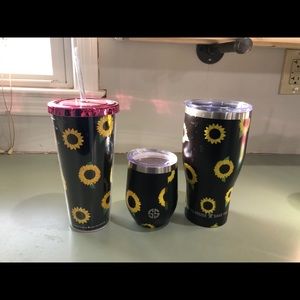 Simply Southern Sunflower Cups